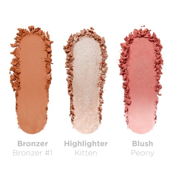 STILA Treasure Island All-in-One Bronze Highlight Blush Putty Trio - Picture 7 of 13